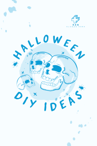 Halloween Skulls DIY Ideas Pinterest Pin Image Preview