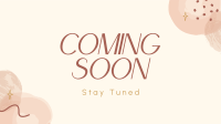 Minimalist Coming Soon Facebook event cover Image Preview