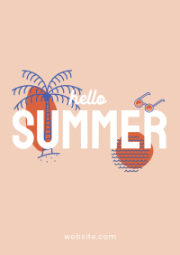 Hello Summer Poster Image Preview