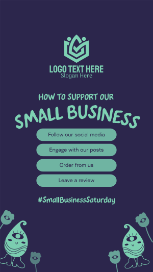 Online Business Support Instagram story