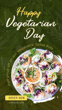 Vegetarian Delights Instagram reel Image Preview