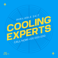 Cooling Expert Instagram Post Design