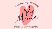 Super Moms Greeting Facebook event cover Image Preview