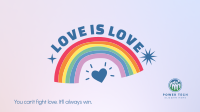 Love Is Love Facebook Event Cover Design