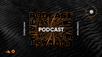 Live Podcast YouTube Banner Design