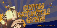 Retro Motor Repair Twitter post Image Preview