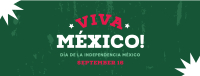 Viva Mexico Flag Facebook cover Image Preview
