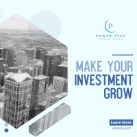 Make Your Investment Grow Instagram Post Design