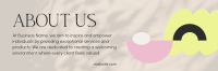 Austere About Us Twitter header (cover) Image Preview