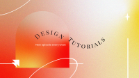 Design Tutorials YouTube Banner Design