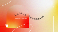 Design Tutorials YouTube Banner Image Preview