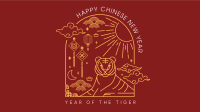Year of the Tiger Zoom Background Image Preview