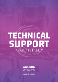 Techy AI Poster Design