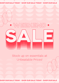 Agnostic Weekend Sale Poster Image Preview