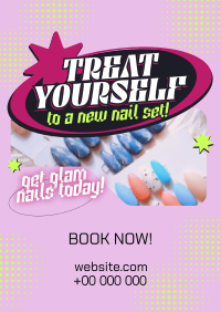 Y2K Nail Salon Flyer Image Preview