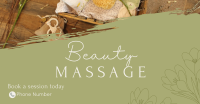 Beauty Massage Facebook ad Image Preview