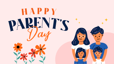 Parents Day Celebration Facebook event cover Image Preview
