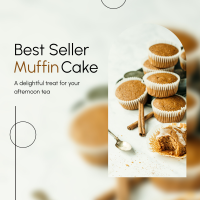 Best Seller Muffin Instagram post Image Preview