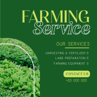 Farmland Exclusive Service Instagram Post Design