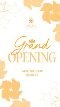 Crown Grand Opening Instagram reel Image Preview