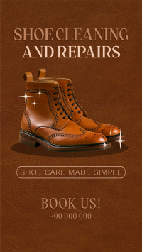 Shoe Repair Vintage TikTok Video Image Preview