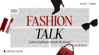Vogue Magazine Podcast Animation Preview