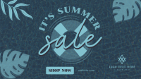 Summertime Sale Facebook Event Cover Design