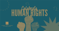 Celebrate Human rights Facebook ad Image Preview