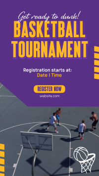 Basketball Mini Tournament Facebook story Image Preview