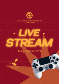 Live Stream Poster Image Preview