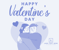 Valentines Couple Facebook post Image Preview