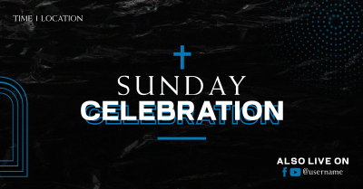 Sunday Celebration Facebook ad