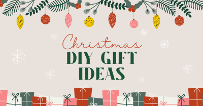 DIY Christmas Gifts Facebook ad Image Preview