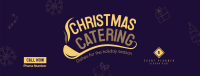 Christmas Catering Facebook cover Image Preview