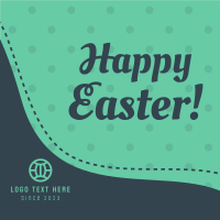 Cute Easter Instagram Post Design