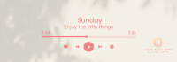 Sunday Music Quote Tumblr banner Image Preview