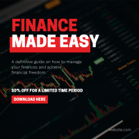 Finance Made Easy Instagram Post Design
