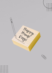 Happy Hump Day Flyer Design