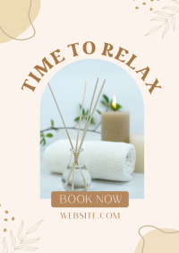 Time to Relax Flyer Design