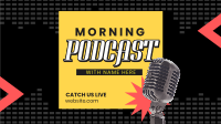 Morning Podcast Stream Facebook event cover Image Preview