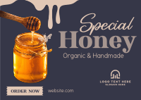 Honey Harvesting Postcard Image Preview