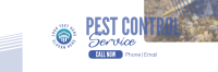 Professional Pest Control Twitter header (cover) Image Preview