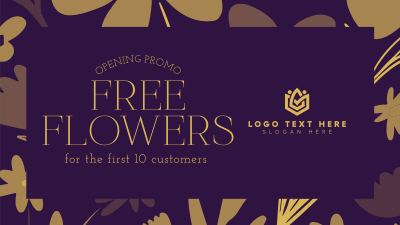 Free Flowers For You! Facebook event cover Image Preview