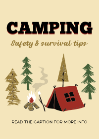 Cozy Campsite Poster Image Preview