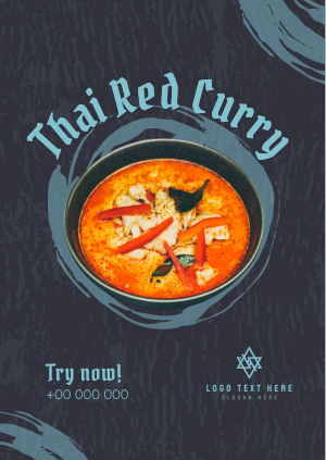 Thai Red Curry Poster Image Preview