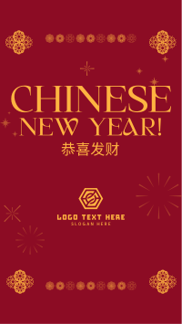 Happy Chinese New Year TikTok video Image Preview