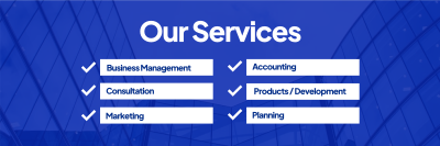 Corporate Services Twitter header (cover) Image Preview