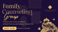 Family Counseling Group Animation Design
