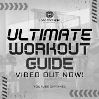 Minimalist Workout Guide Instagram Post Preview