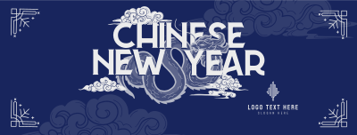 Oriental Chinese New Year Facebook cover Image Preview